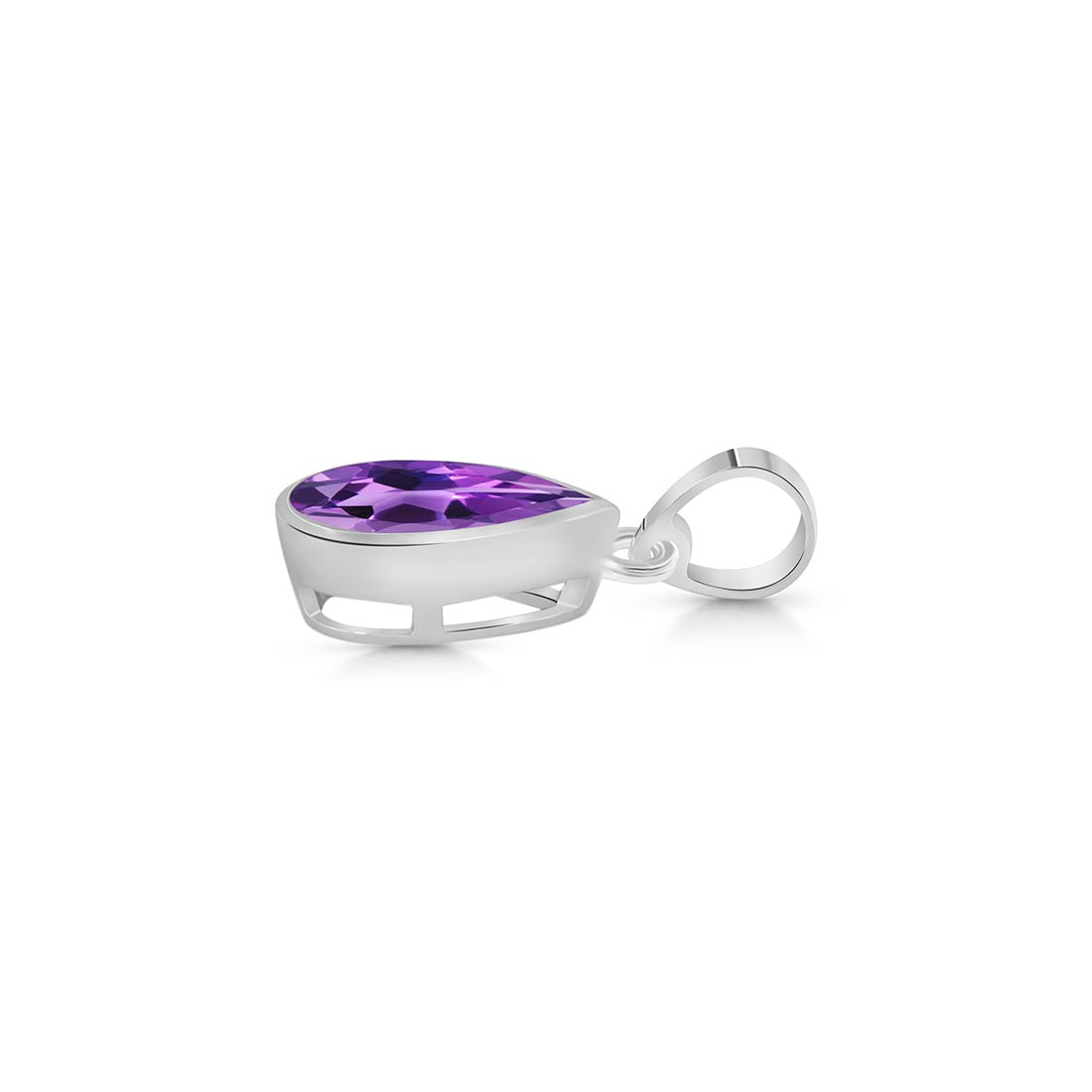 Amethyst Pendant-(AMT-SP-790.)